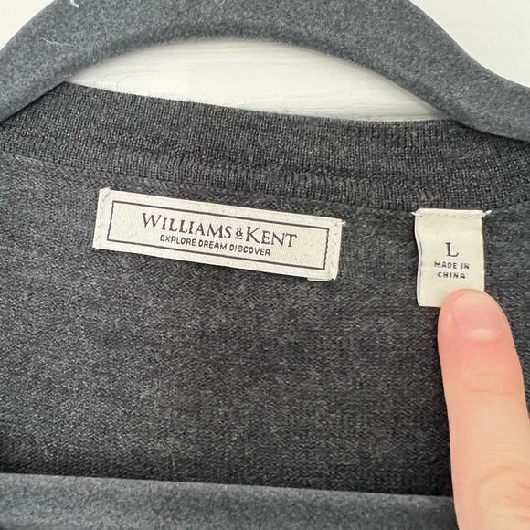 Williams Kent Men’s Cardigan - Picture 4 of 4